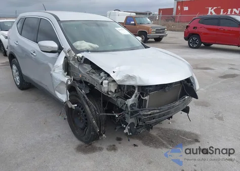 2015 Nissan Rogue S из США, поврежденный, VIN KNMAT2MT8FP577516